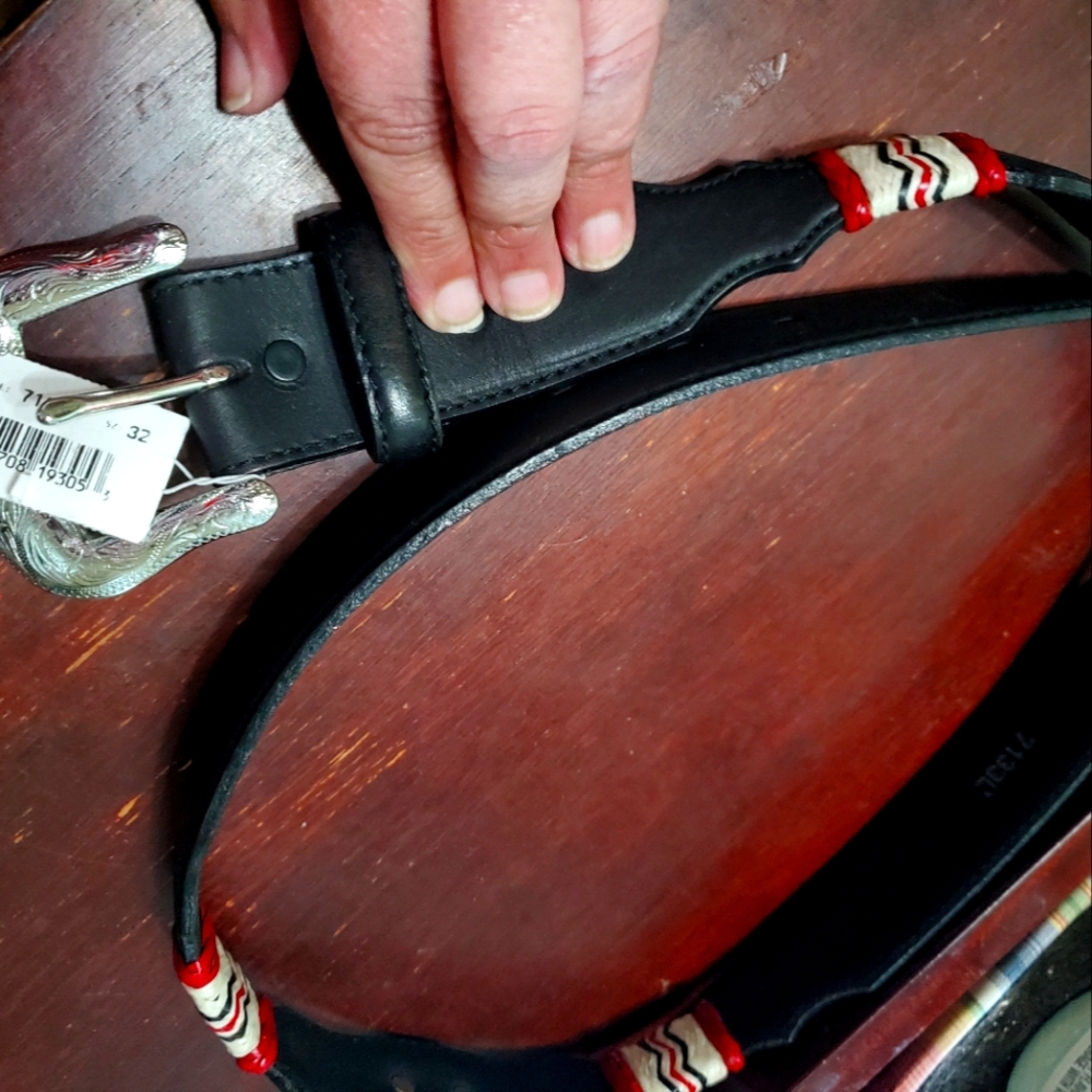 Tony Lama black belt